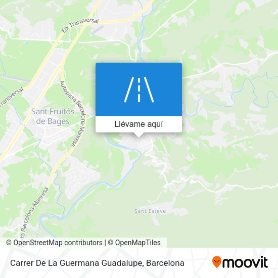 Mapa Carrer De La Guermana Guadalupe