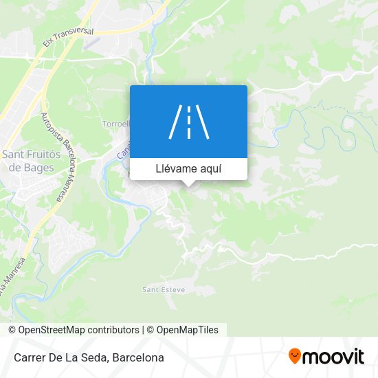 Mapa Carrer De La Seda