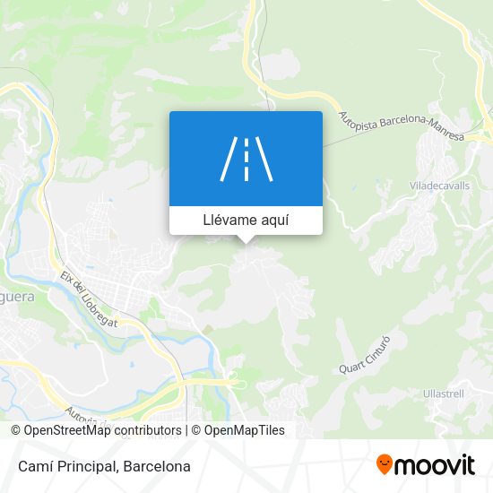 Mapa Camí Principal