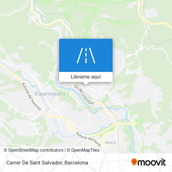 Mapa Carrer De Sant Salvador