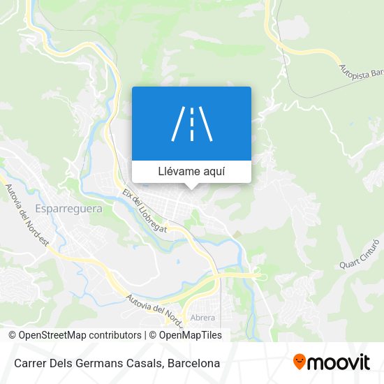 Mapa Carrer Dels Germans Casals