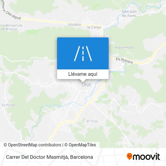 Mapa Carrer Del Doctor Masmitjà