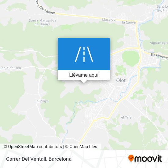Mapa Carrer Del Ventall