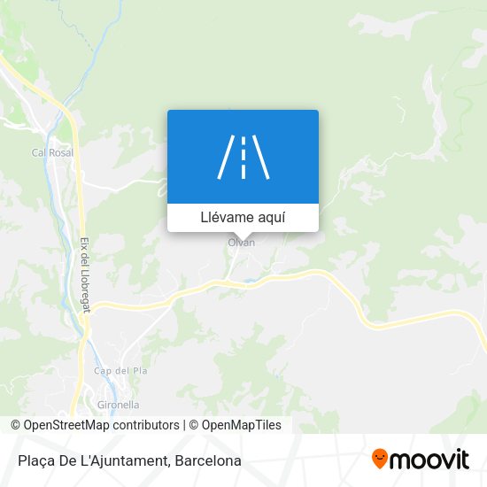 Mapa Plaça De L'Ajuntament