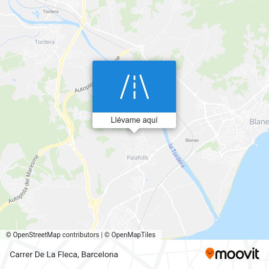 Mapa Carrer De La Fleca