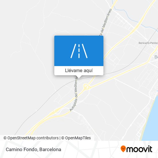 Mapa Camino Fondo