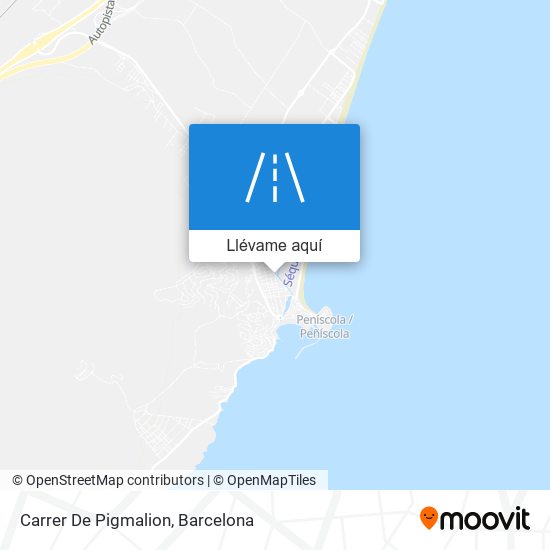 Mapa Carrer De Pigmalion