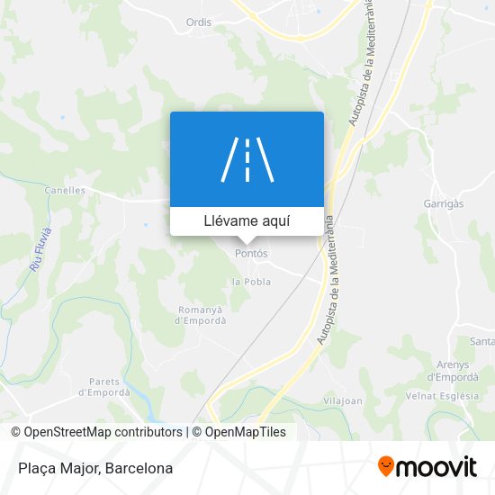 Mapa Plaça Major