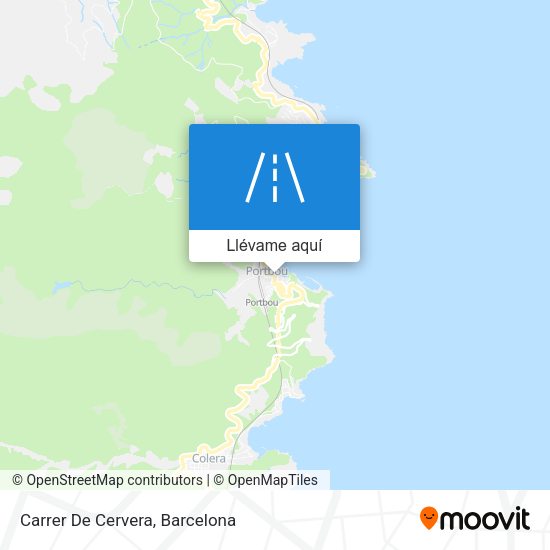 Mapa Carrer De Cervera
