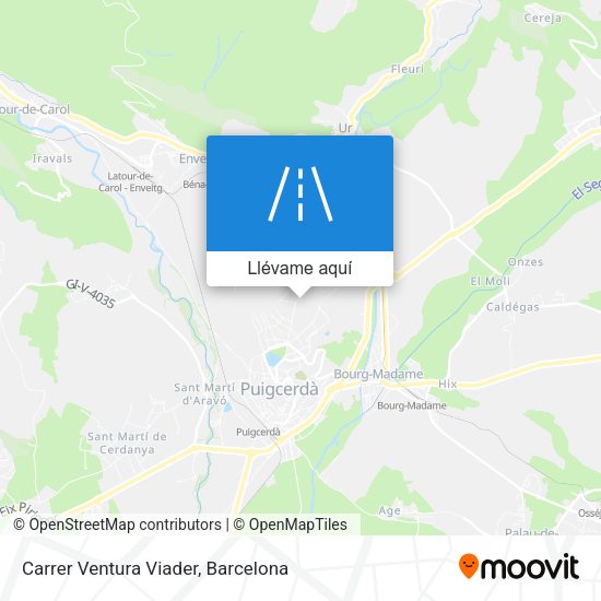 Mapa Carrer Ventura Viader