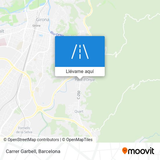 Mapa Carrer Garbell