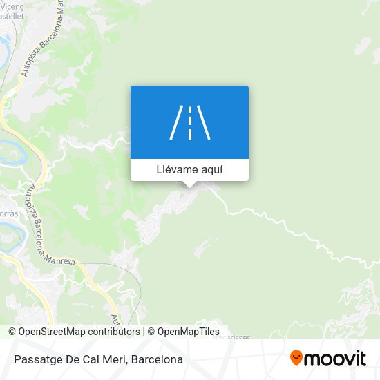 Mapa Passatge De Cal Meri