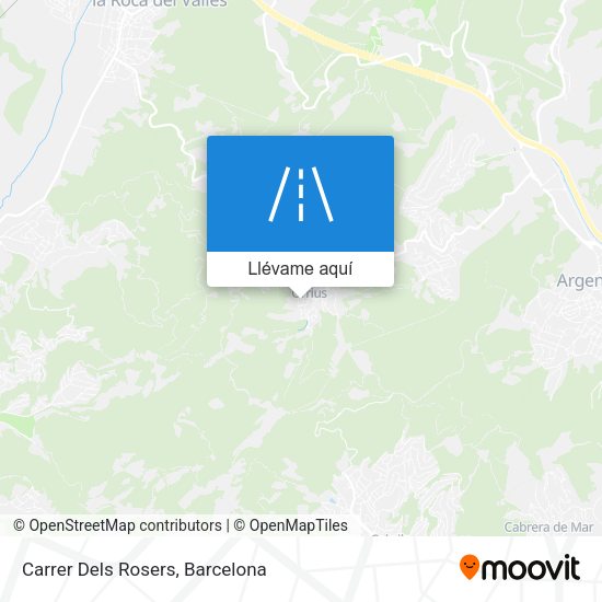 Mapa Carrer Dels Rosers