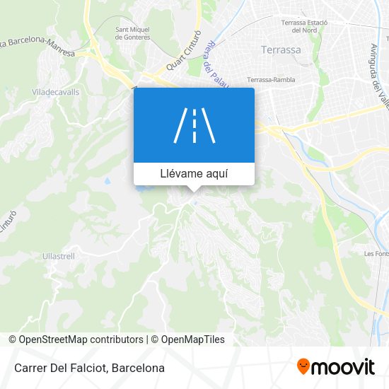Mapa Carrer Del Falciot