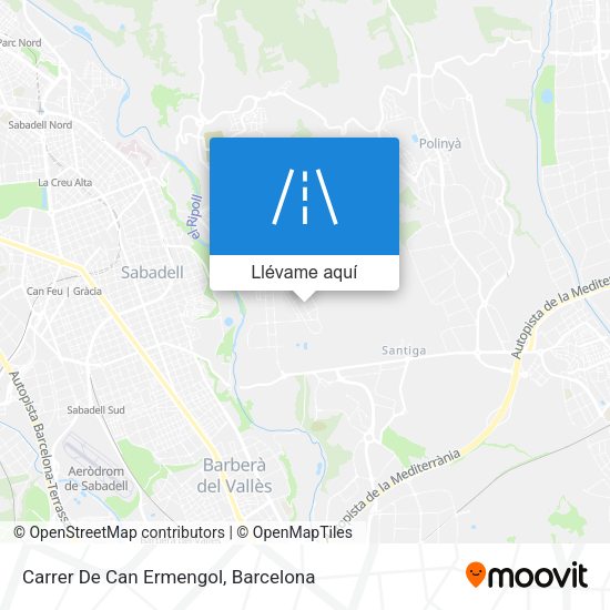 Mapa Carrer De Can Ermengol