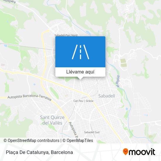 Mapa Plaça De Catalunya