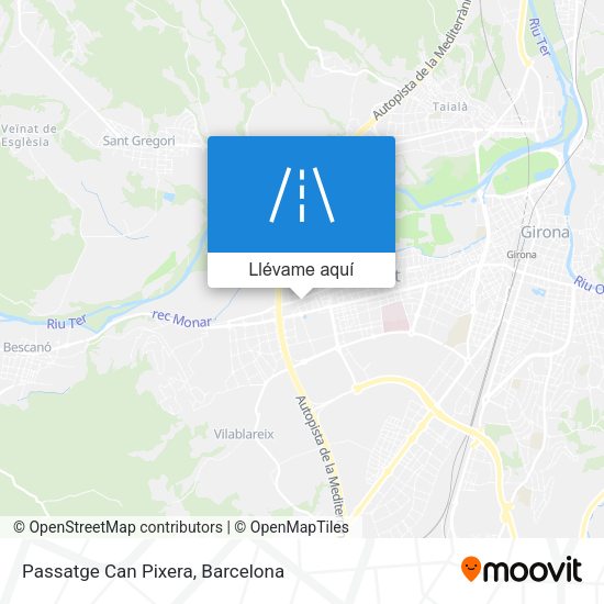 Mapa Passatge Can Pixera