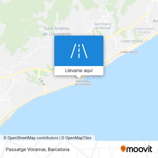 Mapa Passatge Voramar