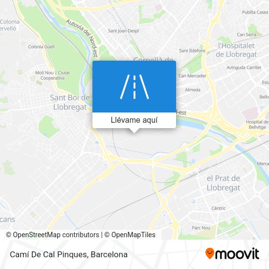 Mapa Camí De Cal Pinques
