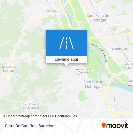 Mapa Camí De Can Ros