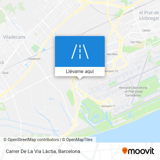 Mapa Carrer De La Via Làctia