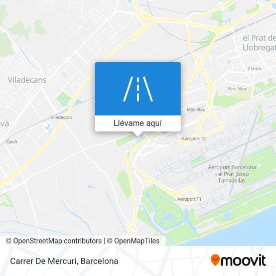 Mapa Carrer De Mercuri