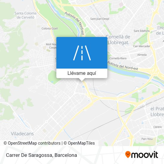 Mapa Carrer De Saragossa