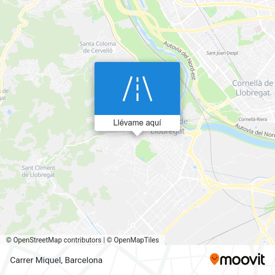Mapa Carrer Miquel