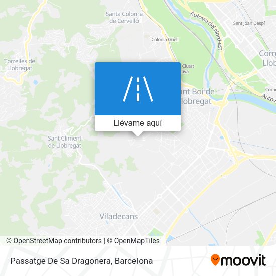 Mapa Passatge De Sa Dragonera