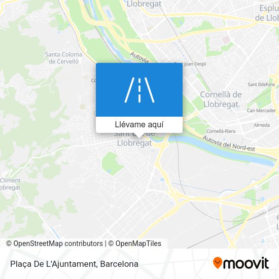 Mapa Plaça De L'Ajuntament