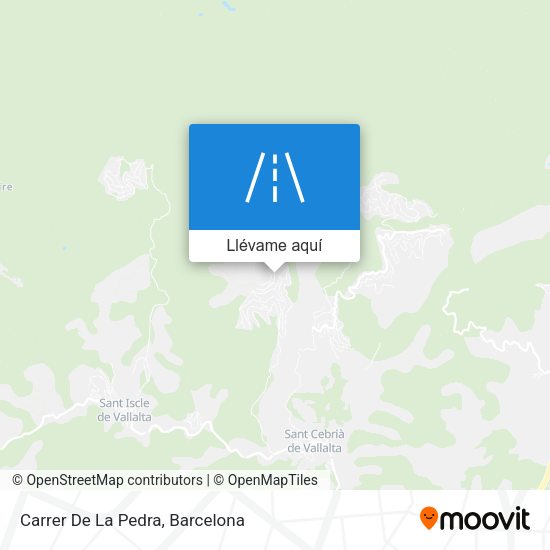 Mapa Carrer De La Pedra
