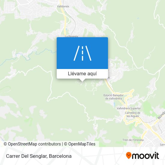 Mapa Carrer Del Senglar