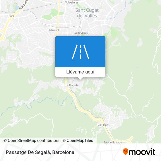 Mapa Passatge De Segalà