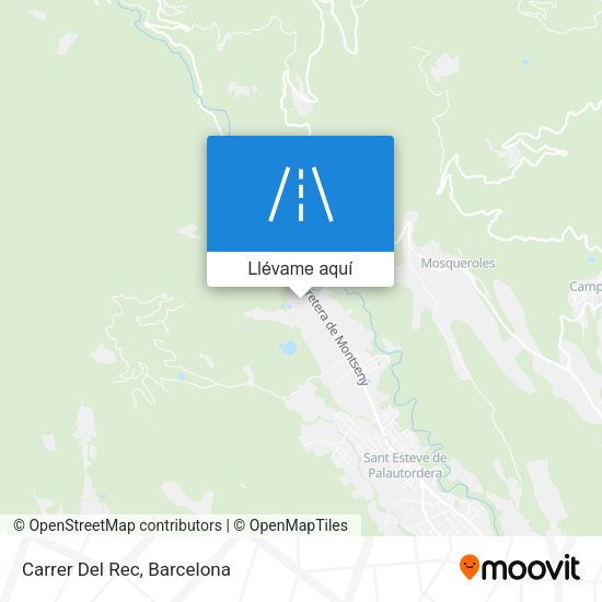Mapa Carrer Del Rec