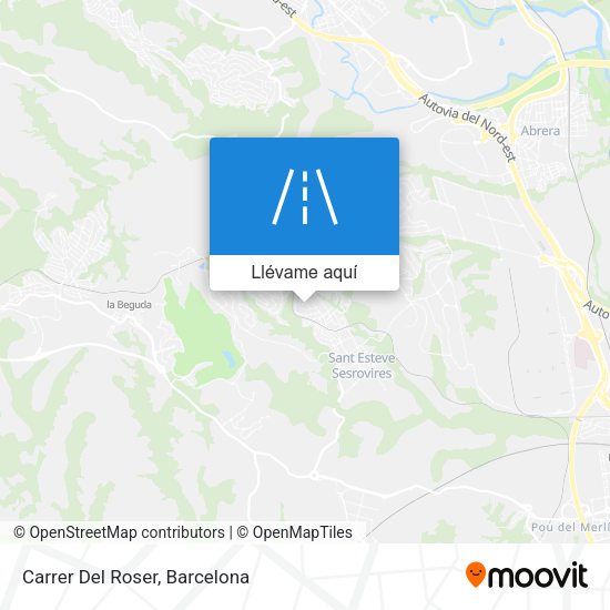 Mapa Carrer Del Roser