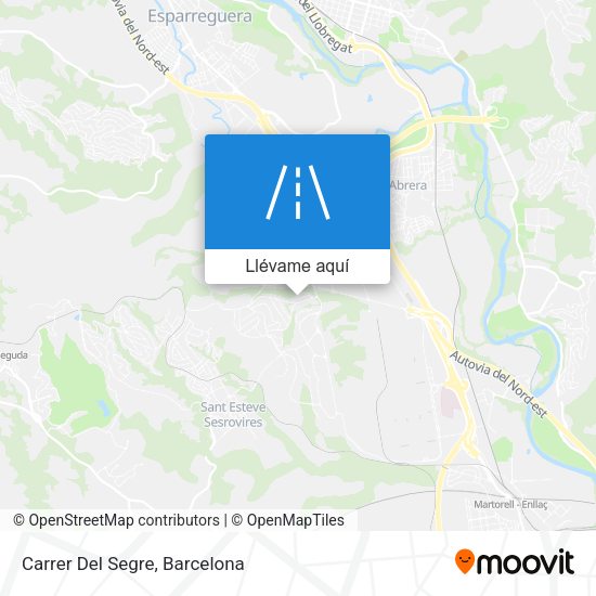 Mapa Carrer Del Segre