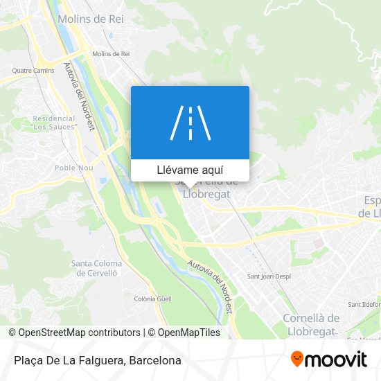 Mapa Plaça De La Falguera