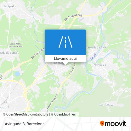 Mapa Avinguda 3