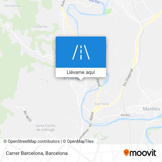 Mapa Carrer Barcelona