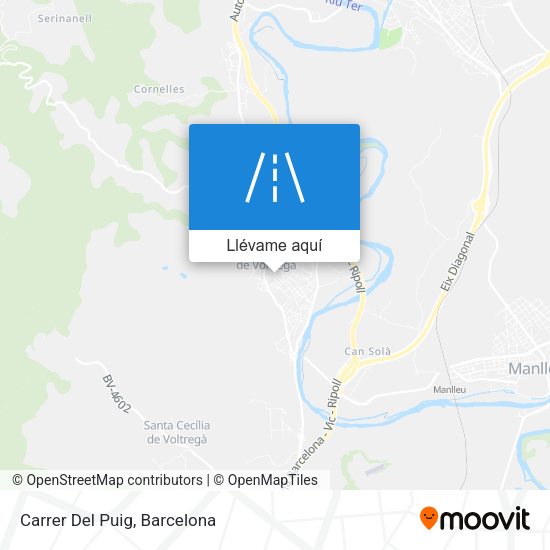 Mapa Carrer Del Puig