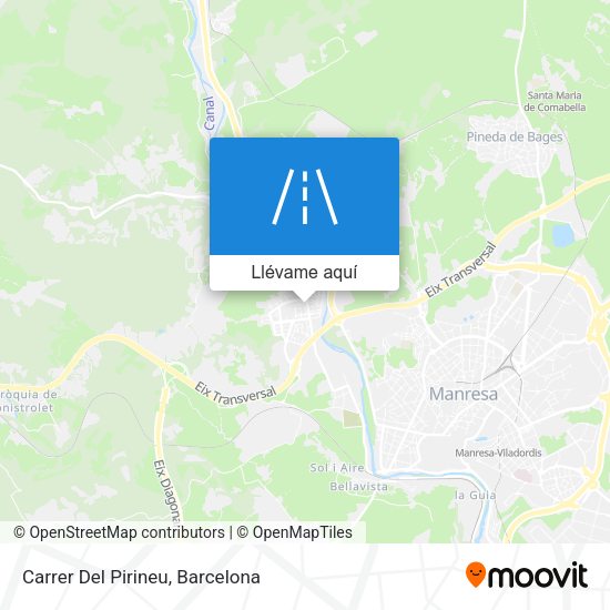Mapa Carrer Del Pirineu