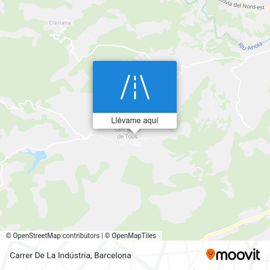 Mapa Carrer De La Indústria
