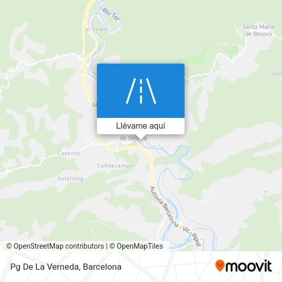 Mapa Pg De La Verneda
