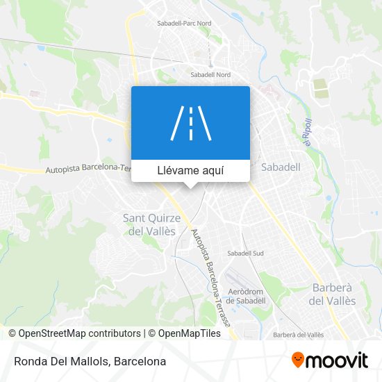 Mapa Ronda Del Mallols