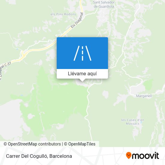Mapa Carrer Del Cogulló