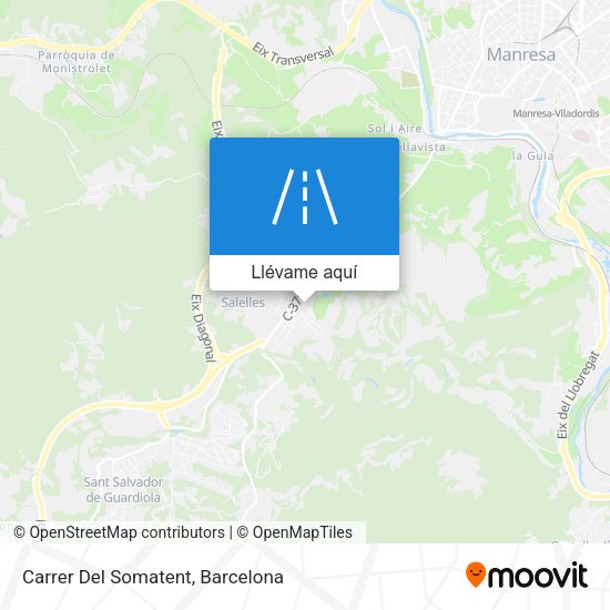 Mapa Carrer Del Somatent