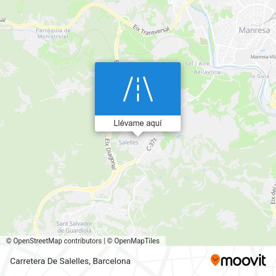 Mapa Carretera De Salelles