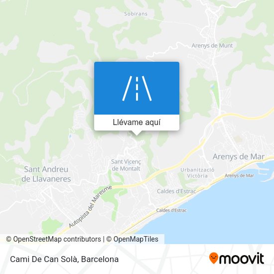 Mapa Cami De Can Solà