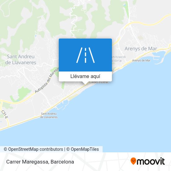 Mapa Carrer Maregassa