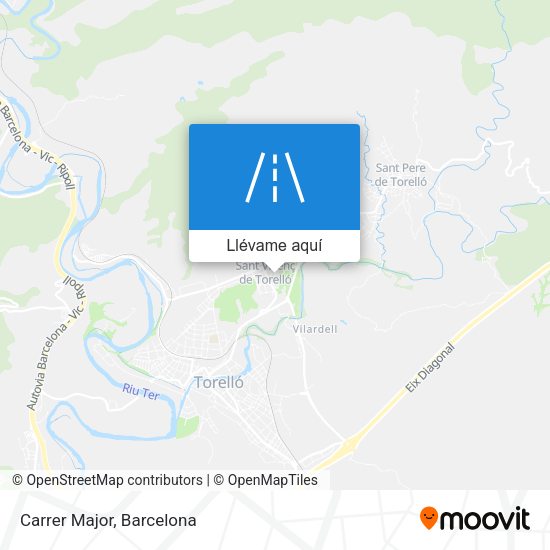 Mapa Carrer Major